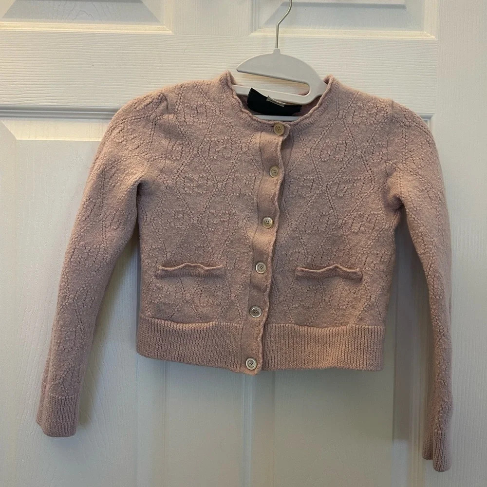 ! Gucci little girl wool Cardigan